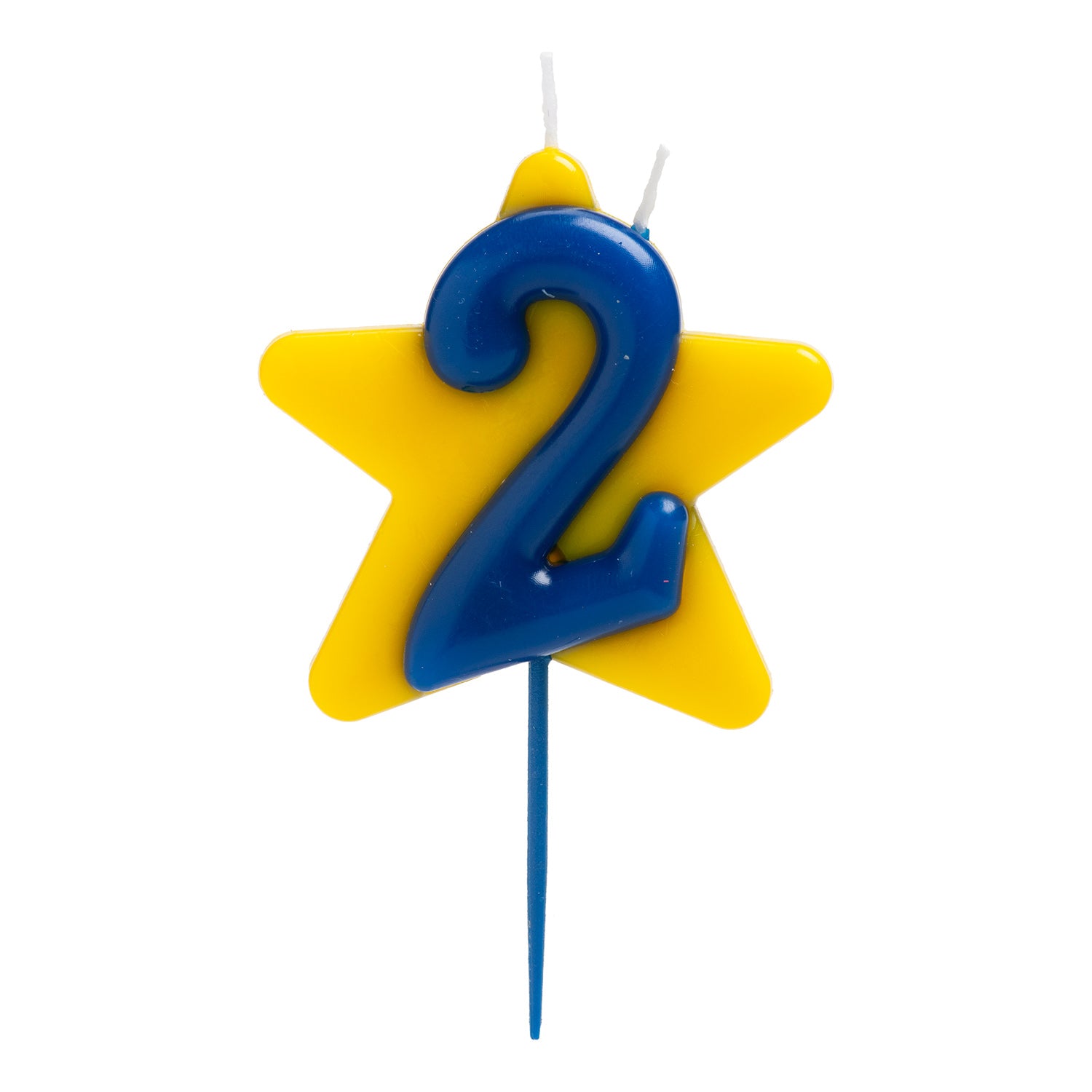VELA CUMPLEAÑOS SOLIDARIA ESTRELLA DOBLE DESEO | Nº2