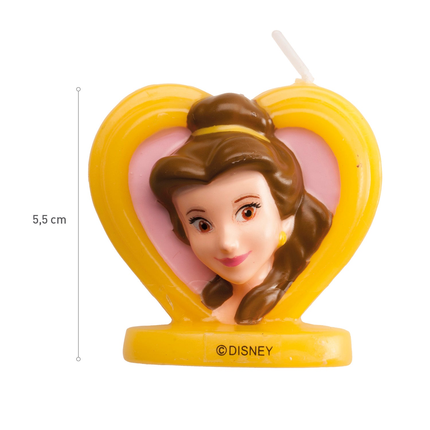 DISPLAY 8 VELAS 3D BELLA 5,5CM