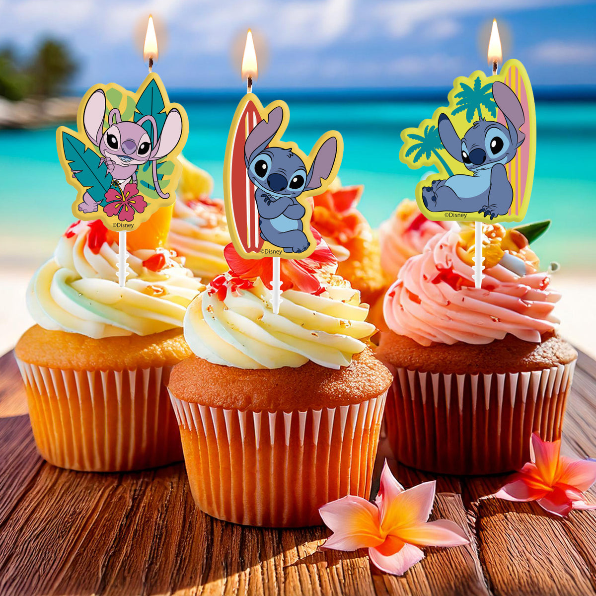 VELAS CUMPLEAÑOS STITCH