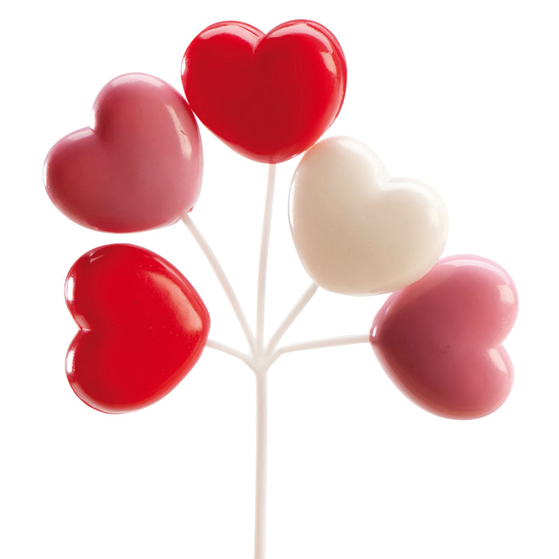 SET GLOBOS CORAZON 17CM*