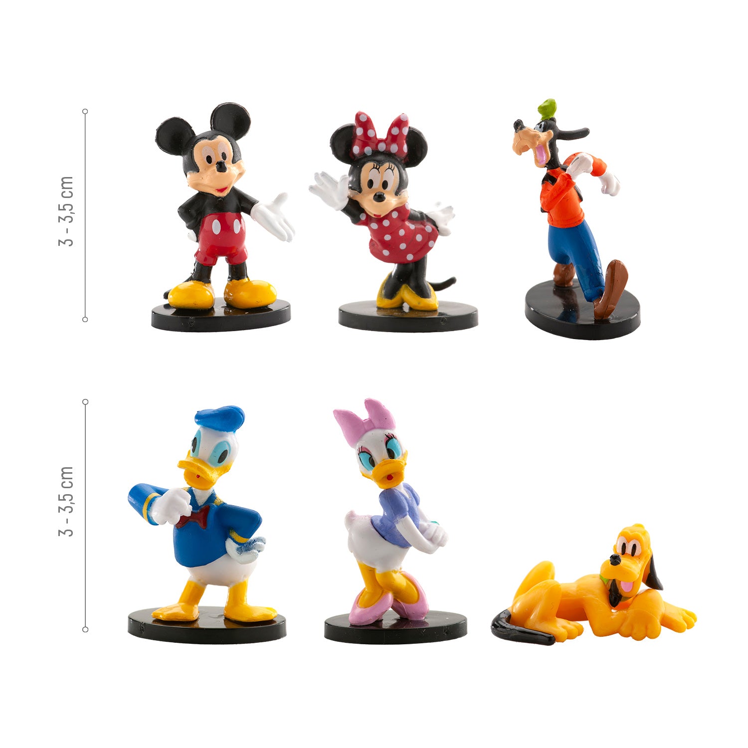 KIT BLISTER DISNEY PVC MICKEY & FRIENDS 3-3.5CM