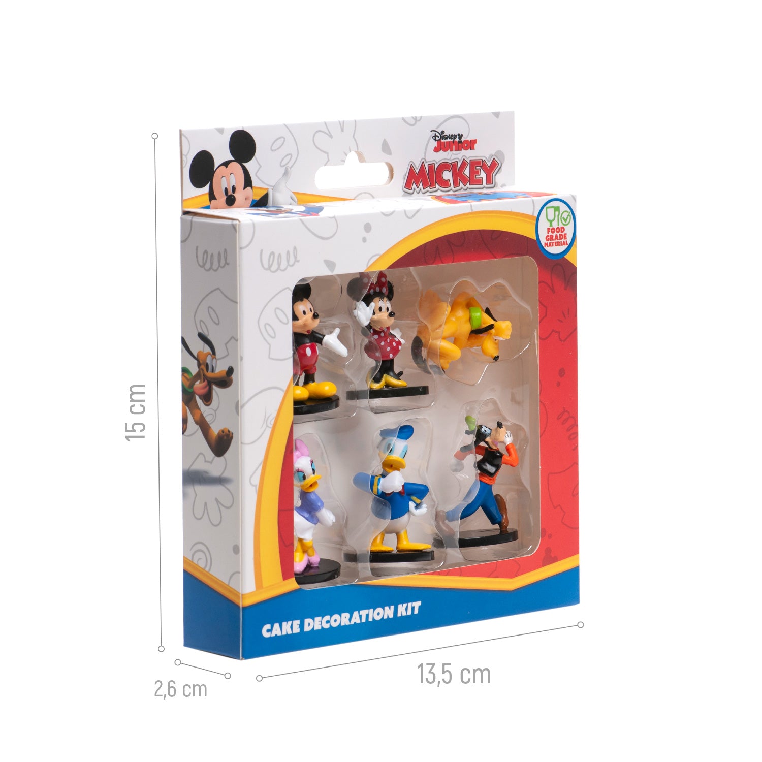 KIT BLISTER DISNEY PVC MICKEY & FRIENDS 3-3.5CM