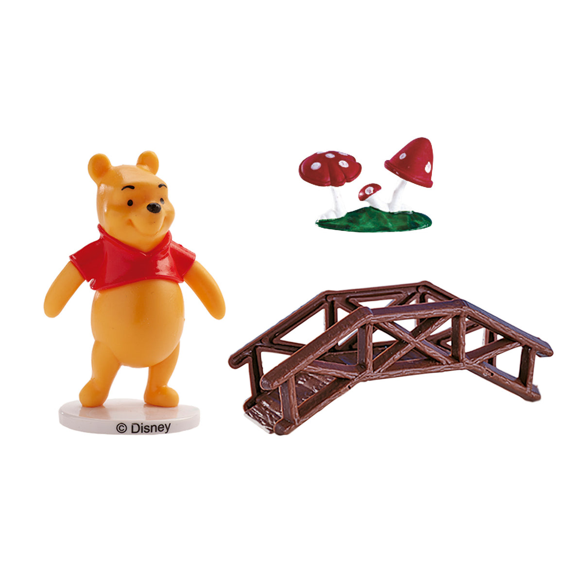KIT PVC RETAIL WINNIE THE POOH PARA DECORAR TARTAS