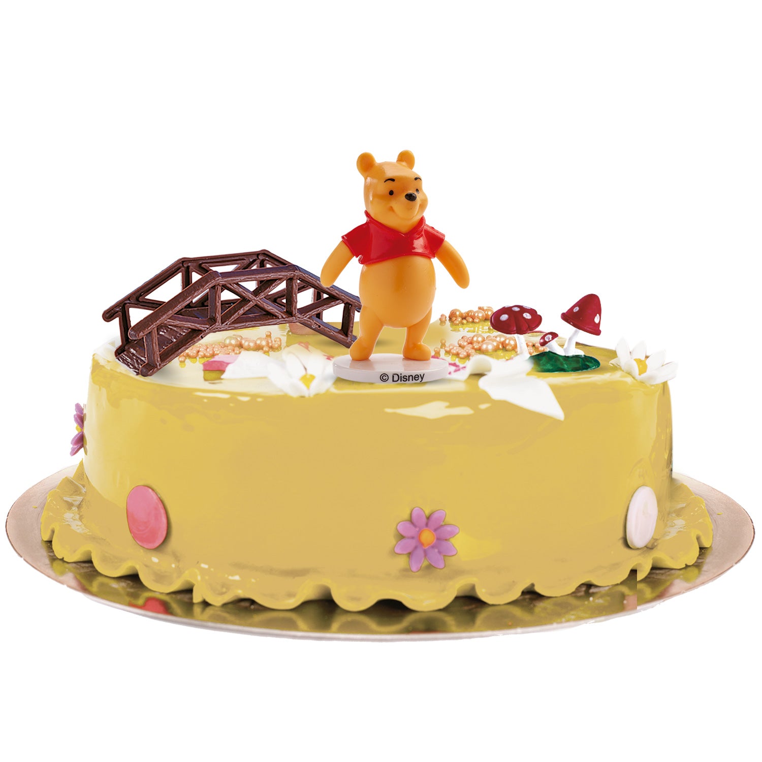 KIT PVC RETAIL WINNIE THE POOH PARA DECORAR TARTAS