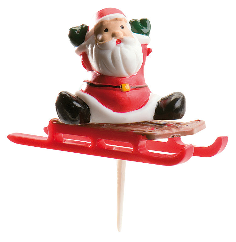 SURT. PAPA NOEL CON TRINEO 6-6,5CM