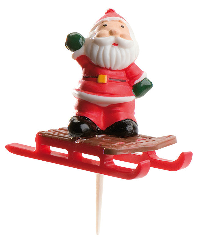 SURT. PAPA NOEL CON TRINEO 6-6,5CM
