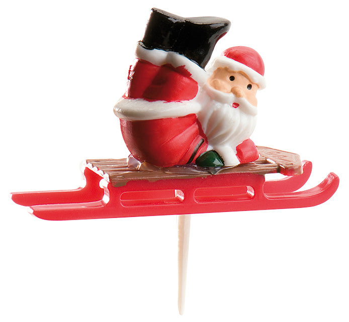 SURT. PAPA NOEL CON TRINEO 6-6,5CM