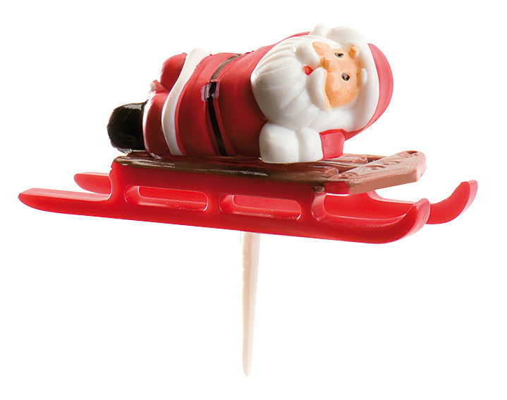 SURT. PAPA NOEL CON TRINEO 6-6,5CM