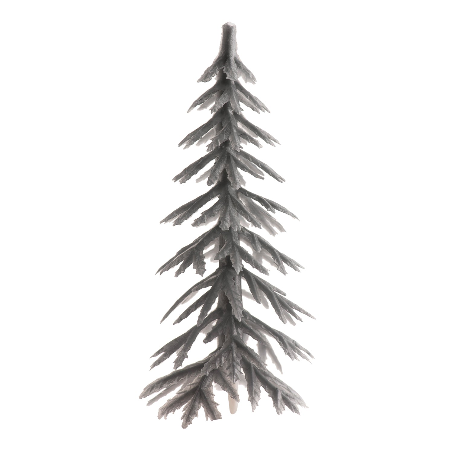 CAKE TOPPER FIGURA PLASTICO PINO PLATA 8,5CM 144 UDS