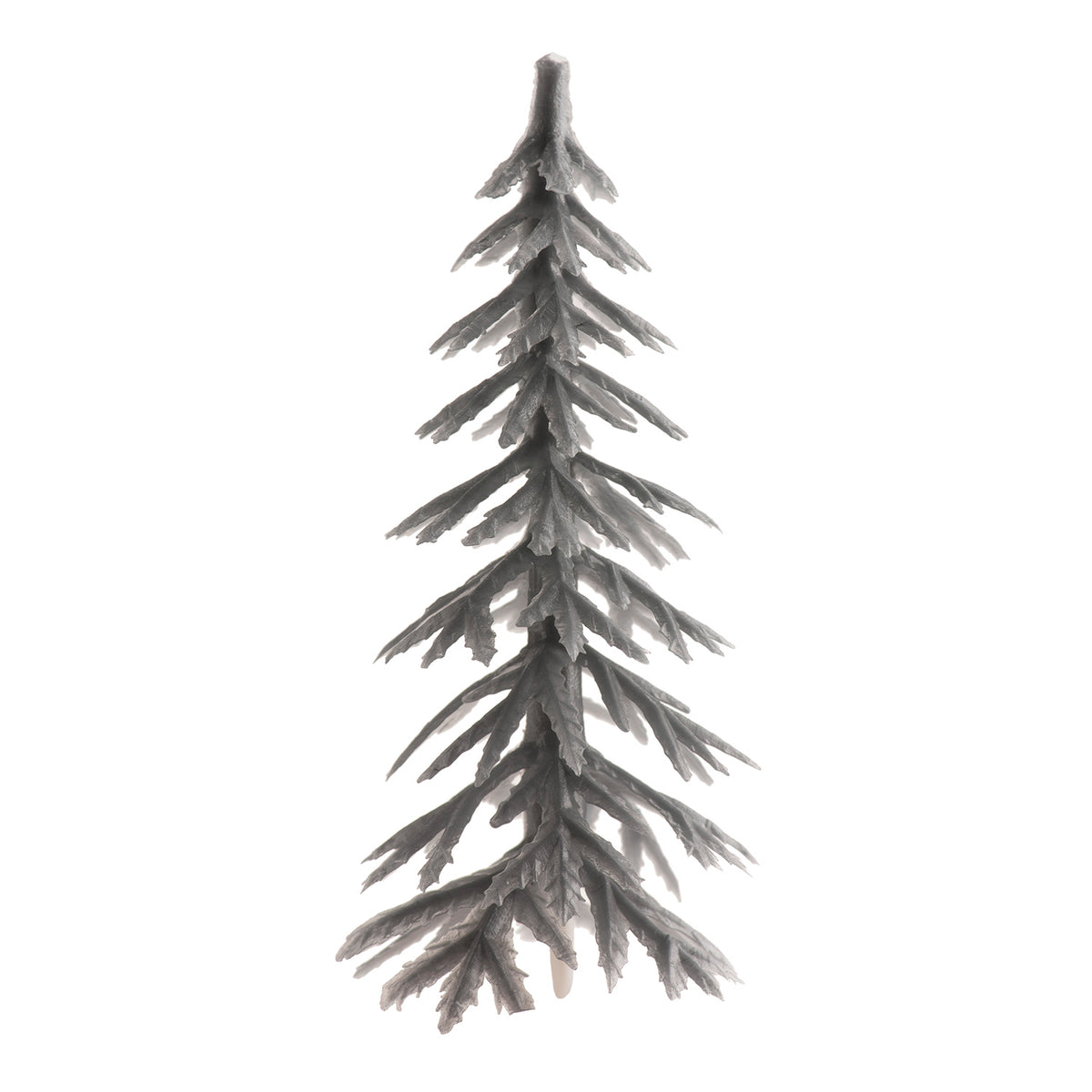 CAKE TOPPER FIGURA PLASTICO PINO PLATA 8,5CM 144 UDS