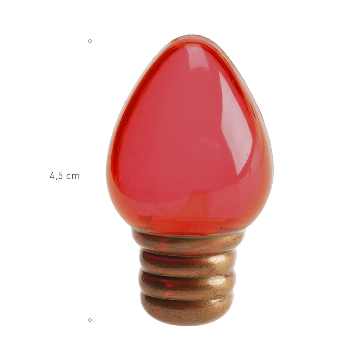 CAKE TOPPER PLASTICO LUCES DE NAVIDAD 4,5CM 144 UDS