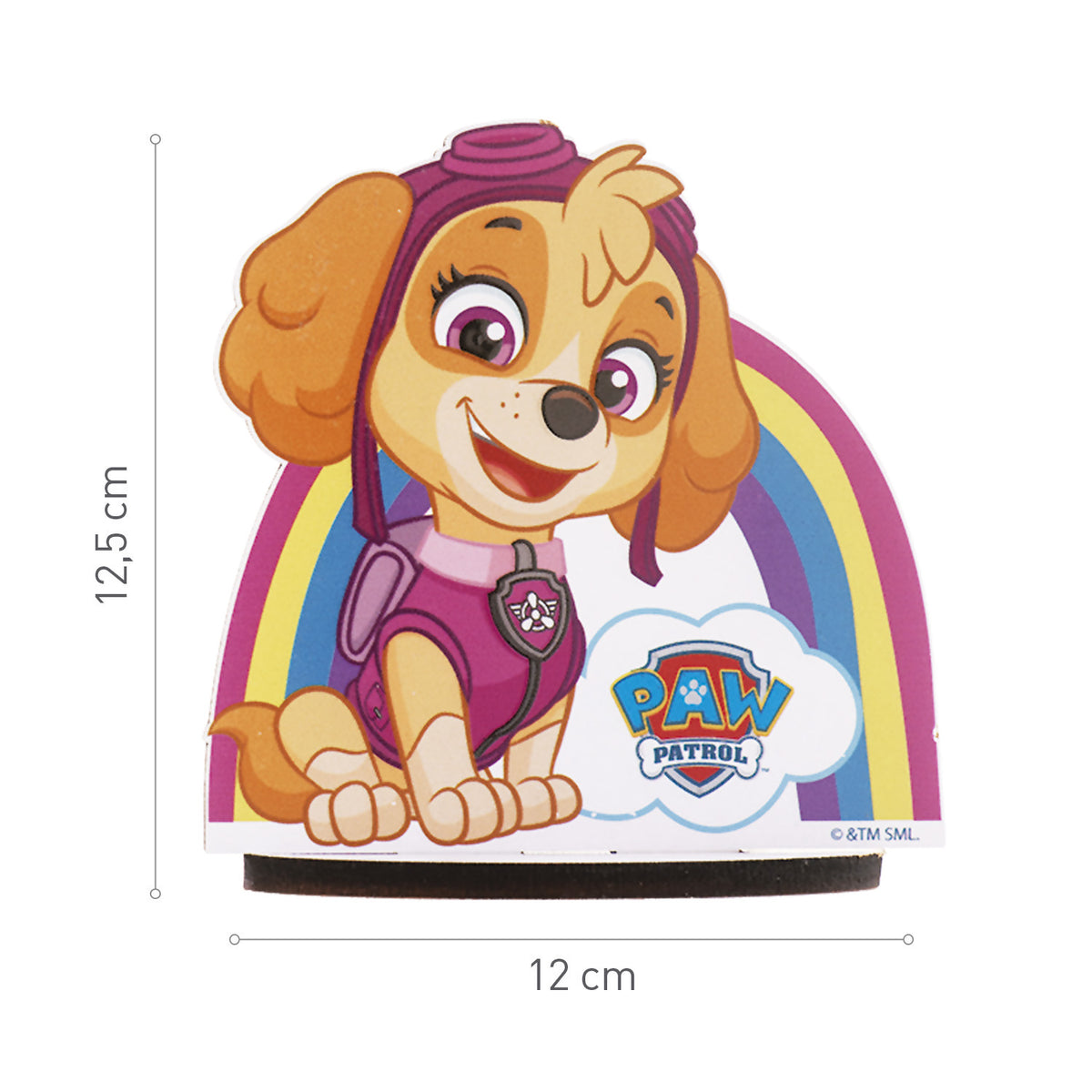 CAKE TOPPER SKYE PAW PATROL 12X12,5CM