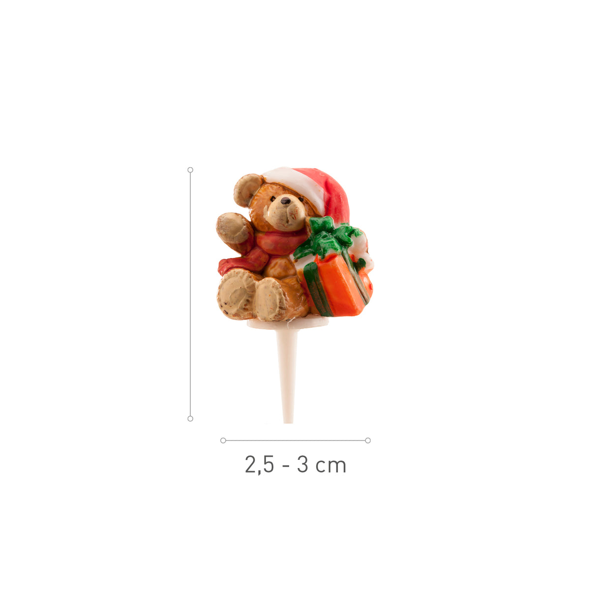 FIGURAS DE PLÁSTICO NAVIDAD SURTIDO 3CM
