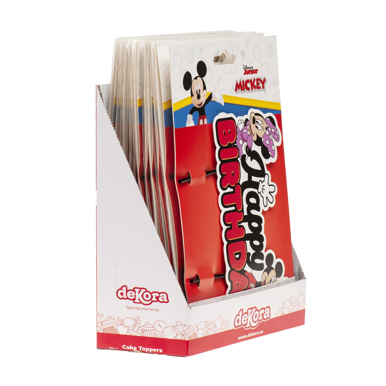 CAKE TOPPER PAPEL MICKEY & MINNIE 17.5X15CM