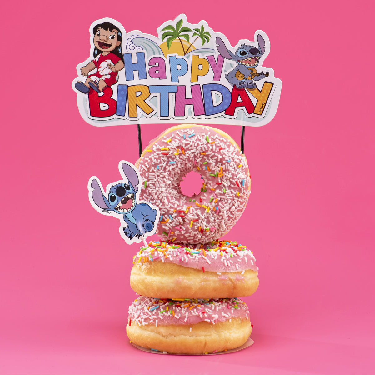 CAKE TOPPERS PAPEL STITCH 17,5CM