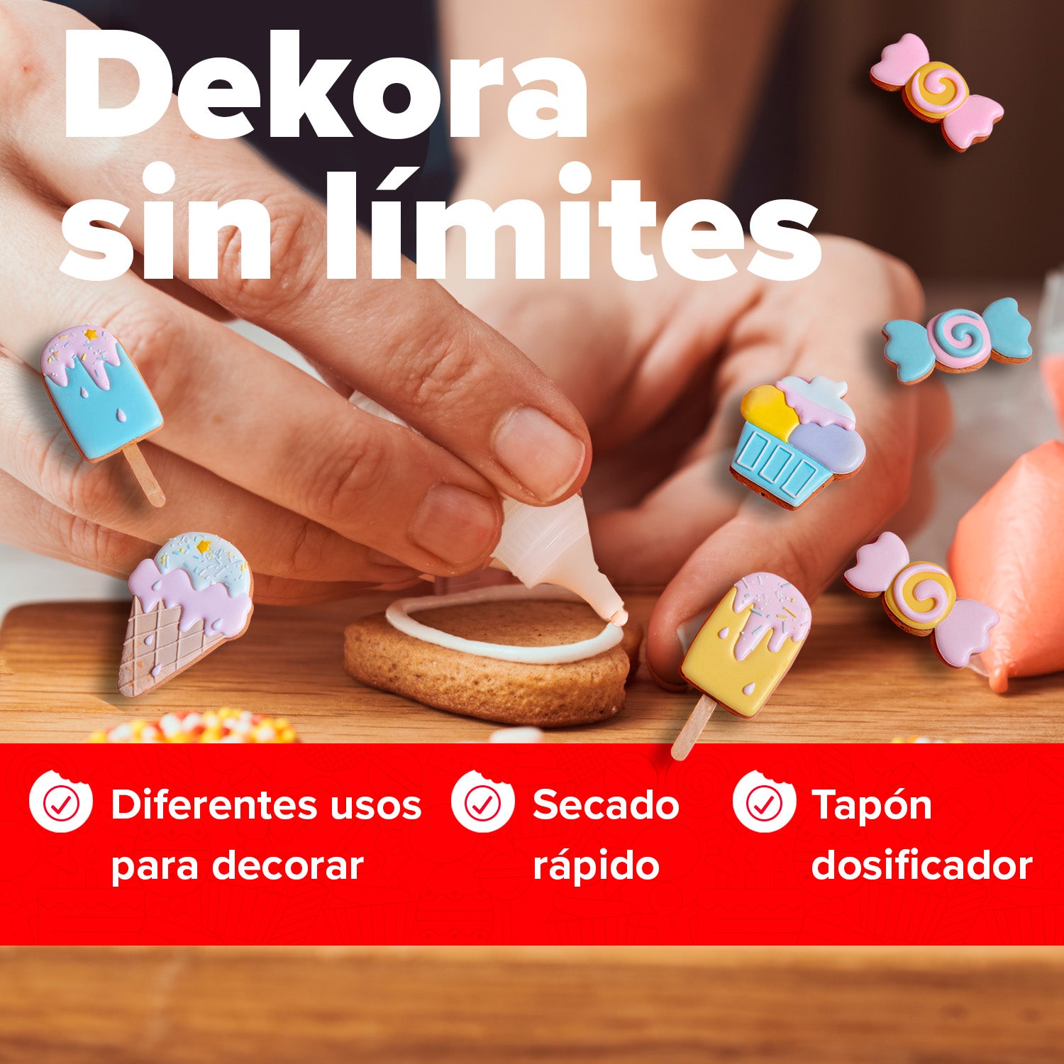 PEGAMENTO COMESTIBLE CAJA 9 BOTES X 60GR