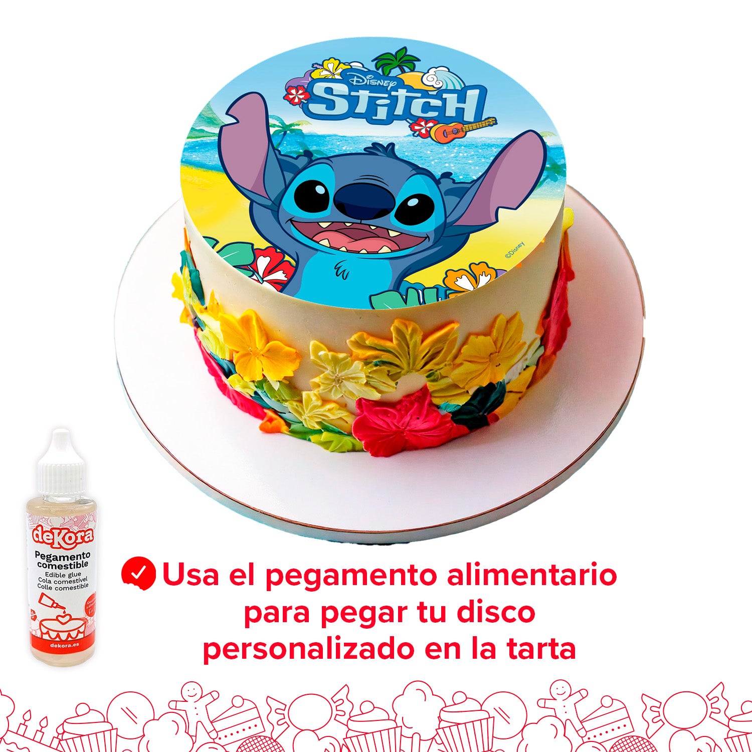 PEGAMENTO COMESTIBLE CAJA 9 BOTES X 60GR