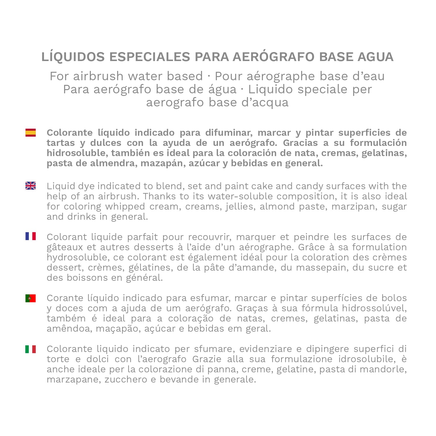 COLORANTE ROSA AEROGRAFO