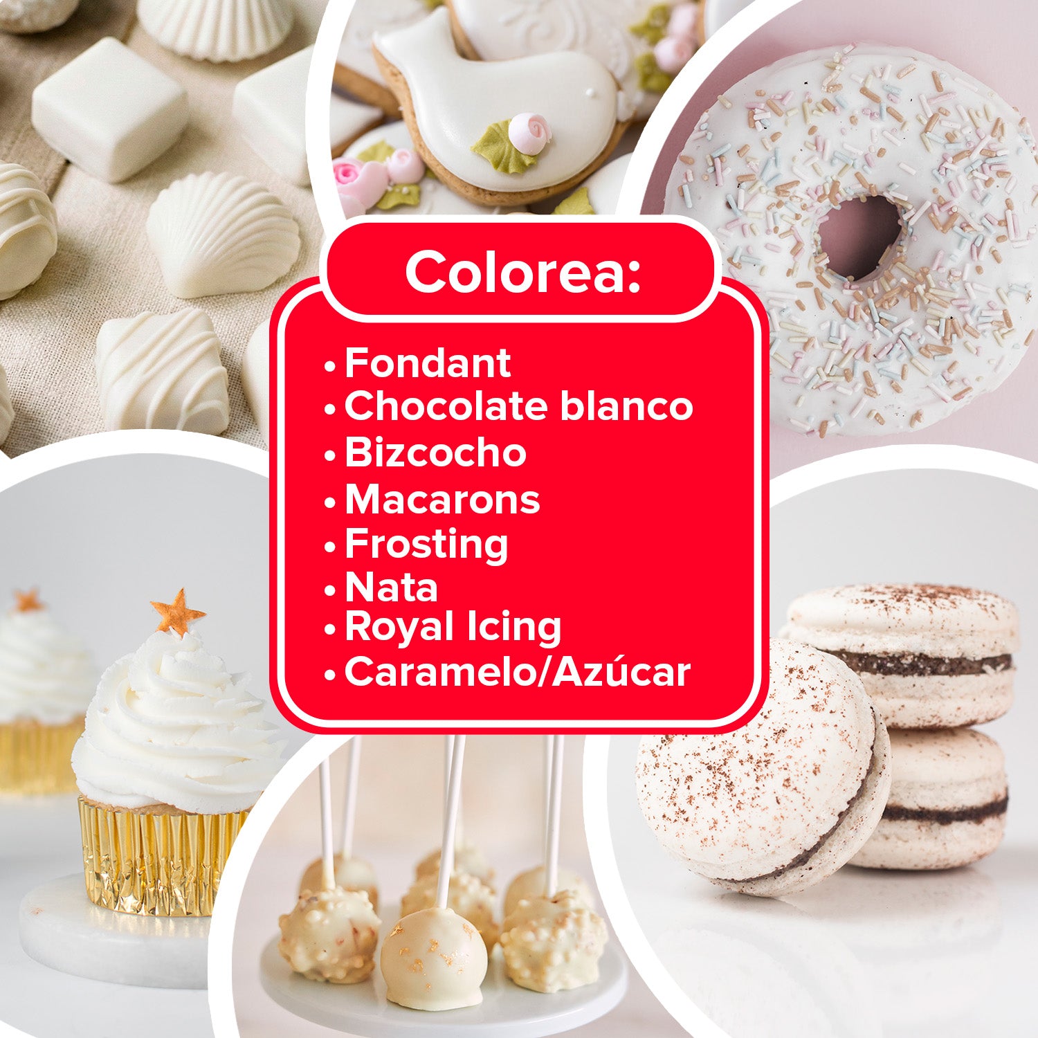 COLORANTE CONCENTRADO BLANCO LIQ. LIPOSOLUBLE 30ML