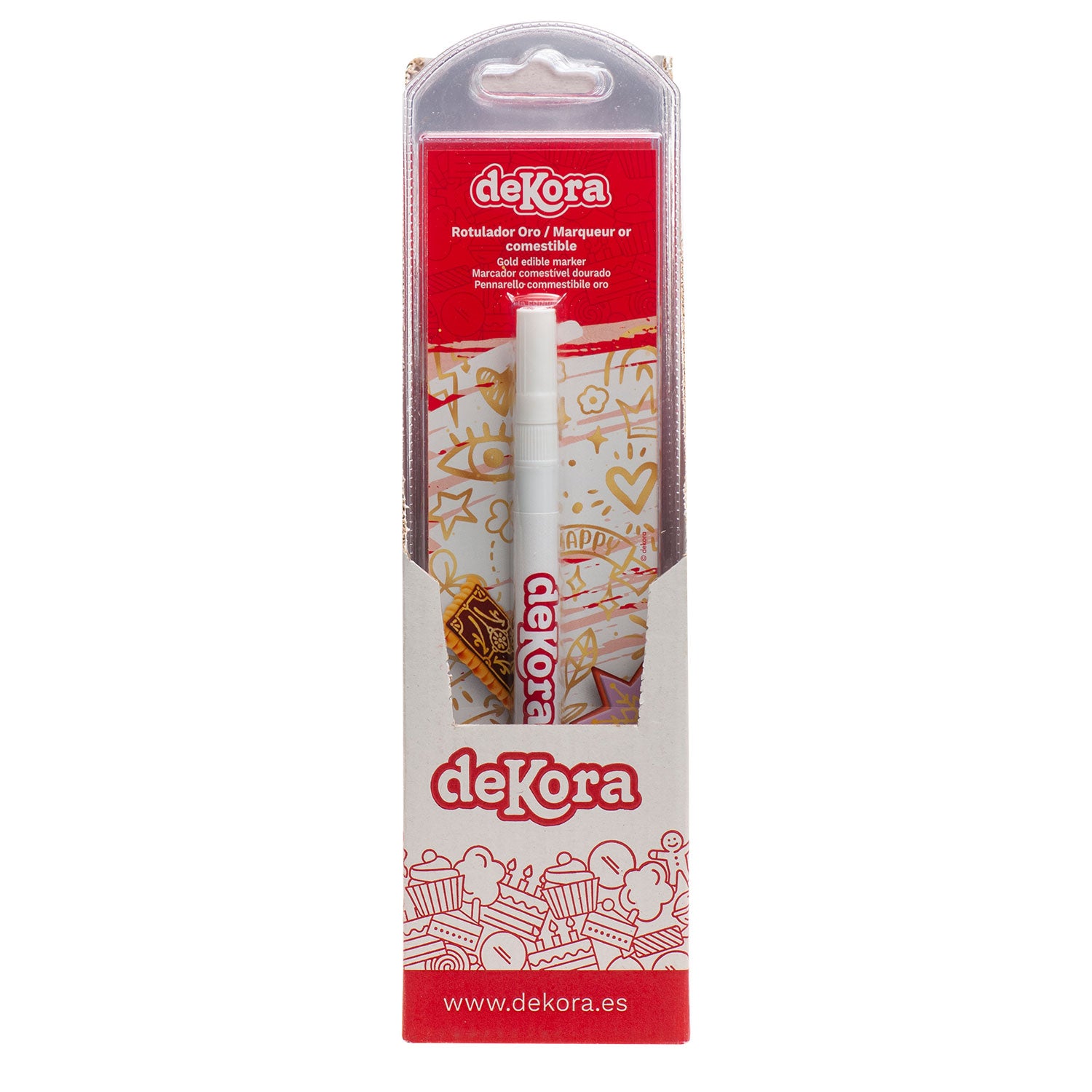 ROTULADOR DE TINTA COMESTIBLE ORO PERLADO