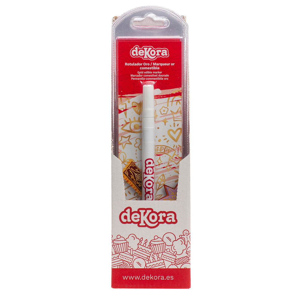 ROTULADOR DE TINTA COMESTIBLE ORO PERLADO