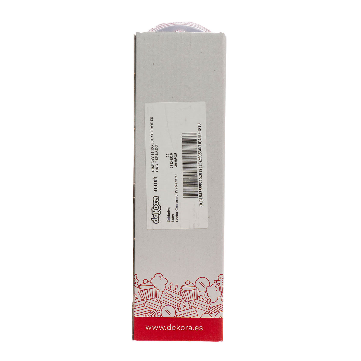 ROTULADOR DE TINTA COMESTIBLE ORO PERLADO