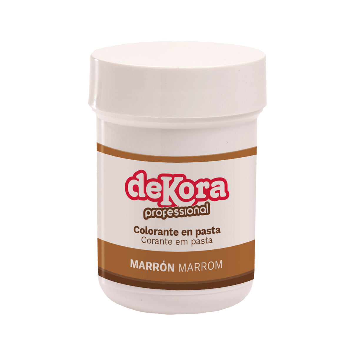 6 COLORANTES EN GEL HIDROSOLUBLE MARRON 30G