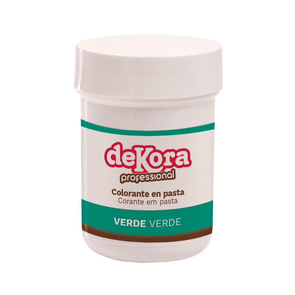 6 COLORANTES EN GEL HIDROSOLUBLE VERDE 30G