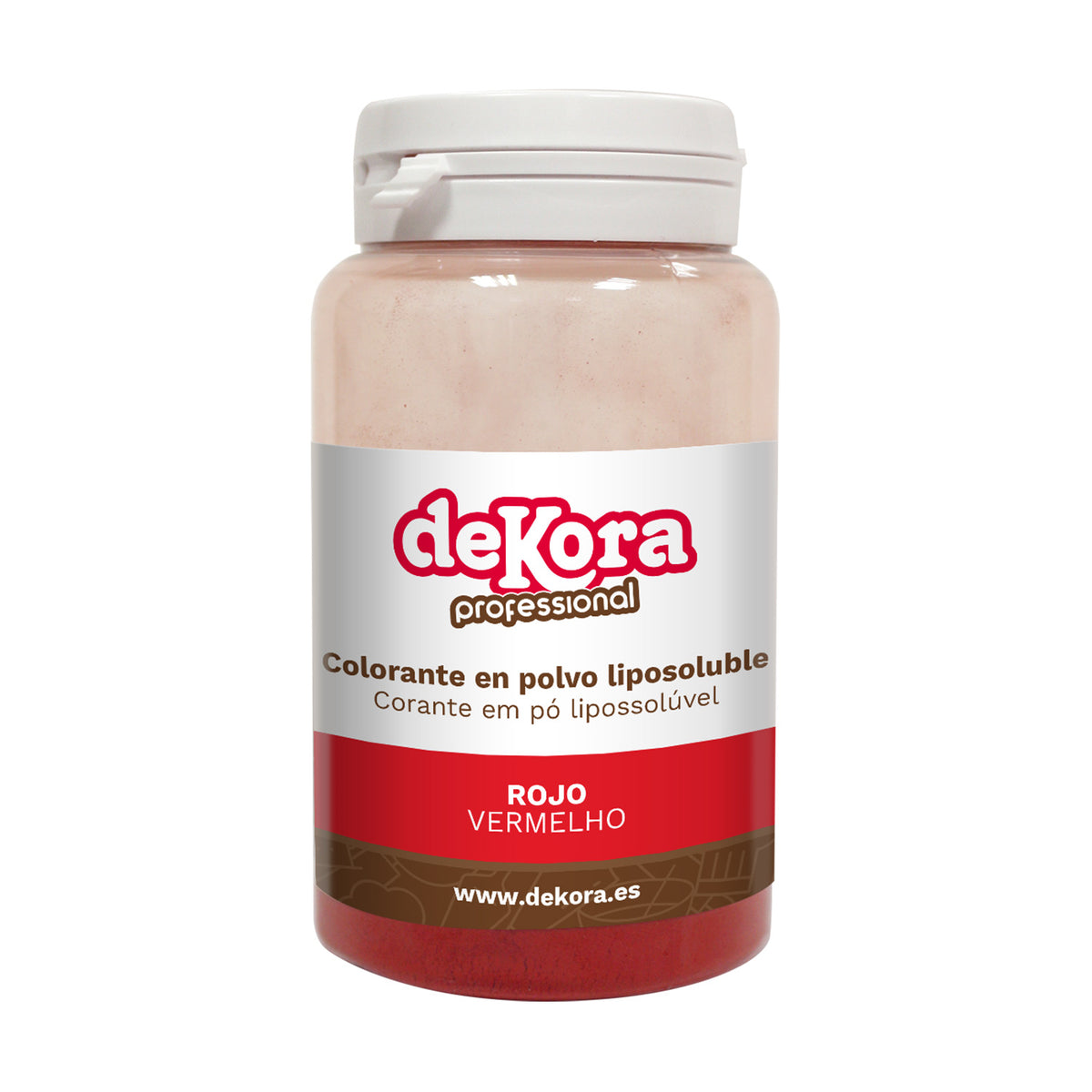 COLORANTE EN POLVO LIPOSOLUBLE ROJO 25G