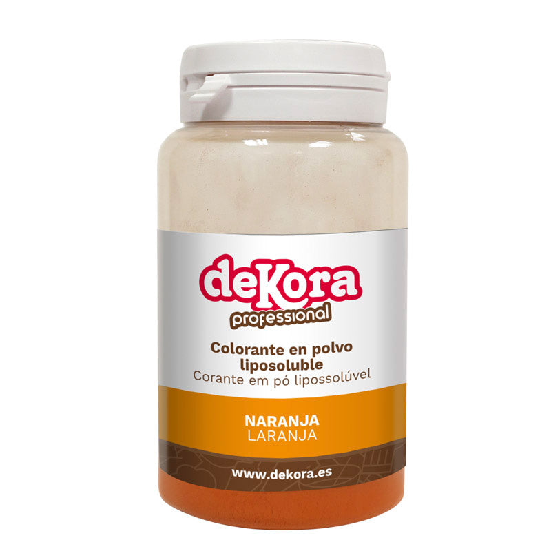 COLORANTE EN POLVO LIPOSOLUBLE NARANJA 25G