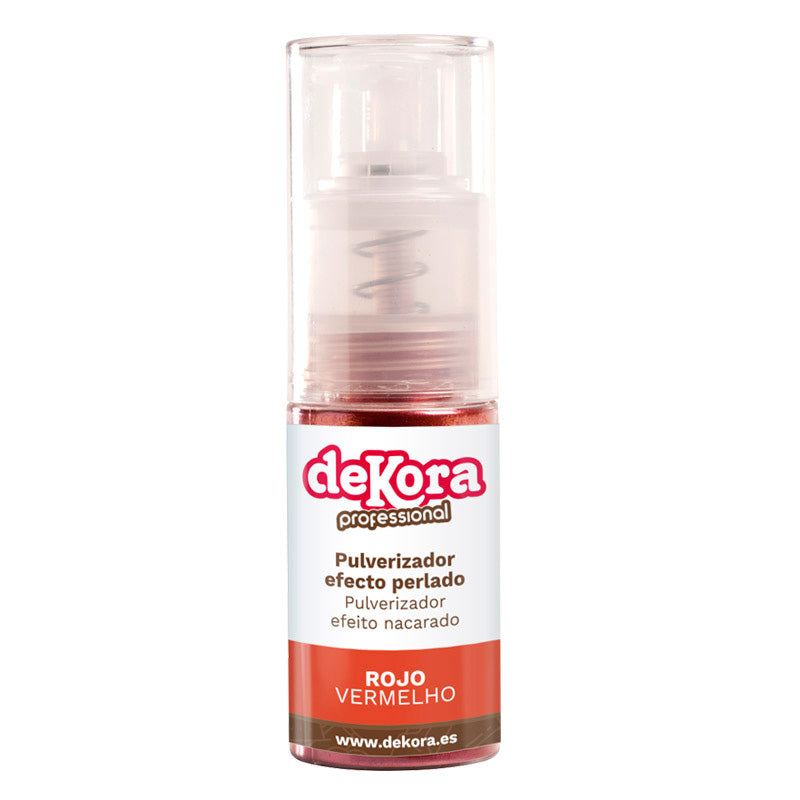 PULVERIZADOR ROJO EFECTO PERLADO 10G