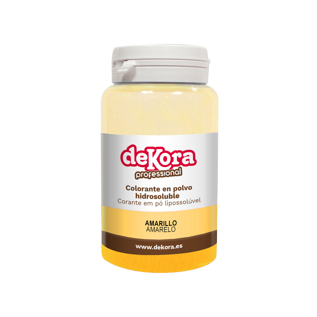 COLORANTE EN POLVO HIDROSOLUBLE AMARILLO 25G