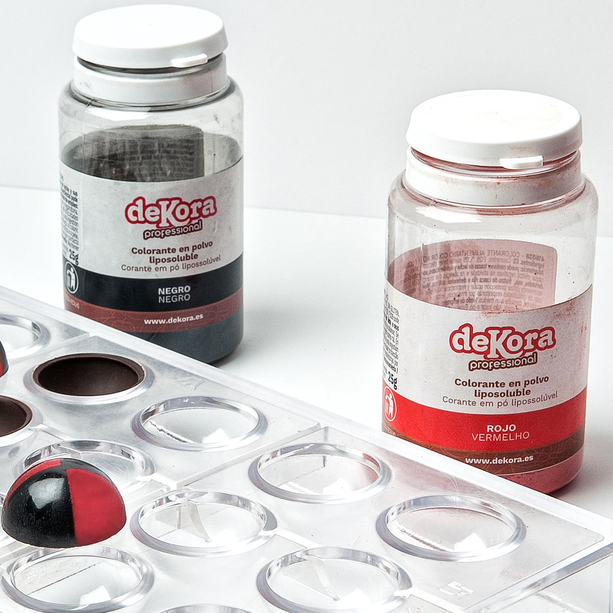 COLORANTE EN POLVO LIPOSOLUBLE ROJO 25G AZF