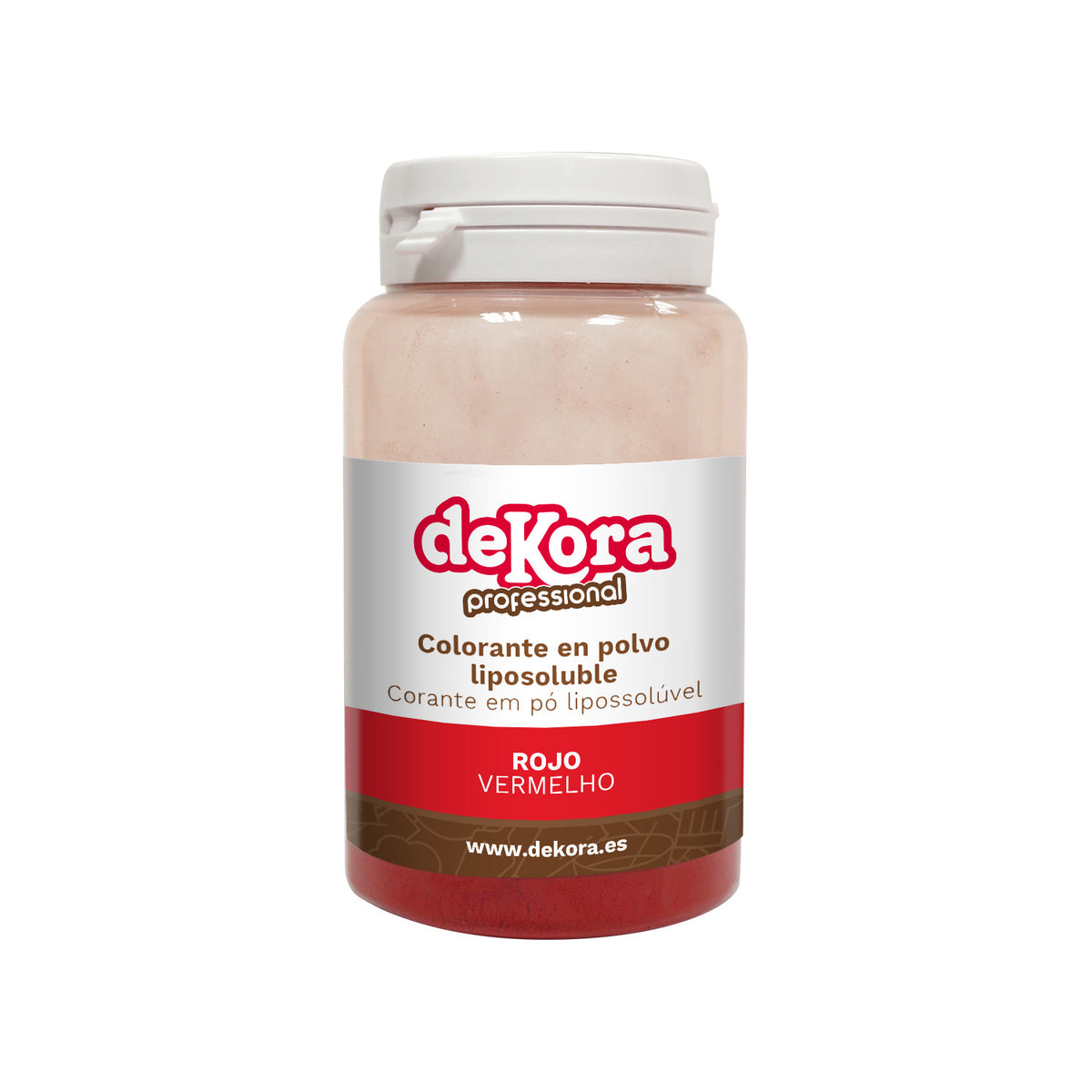 COLORANTE EN POLVO LIPOSOLUBLE ROJO 25G AZF