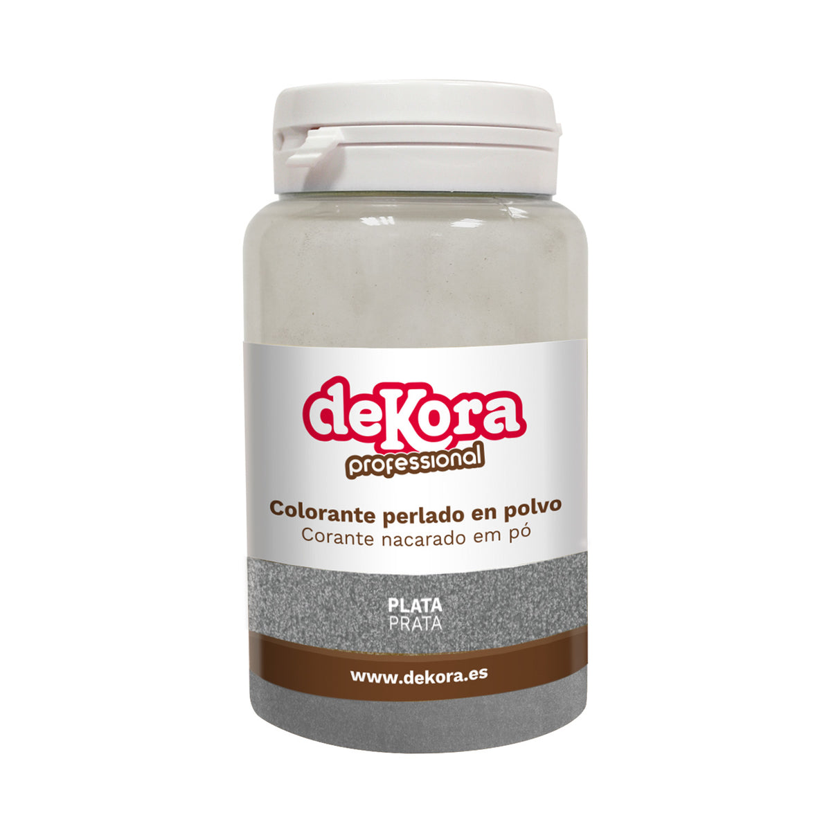 COLORANTE POLVO LIPOSOLUBLE PLATA PERLADO 25G