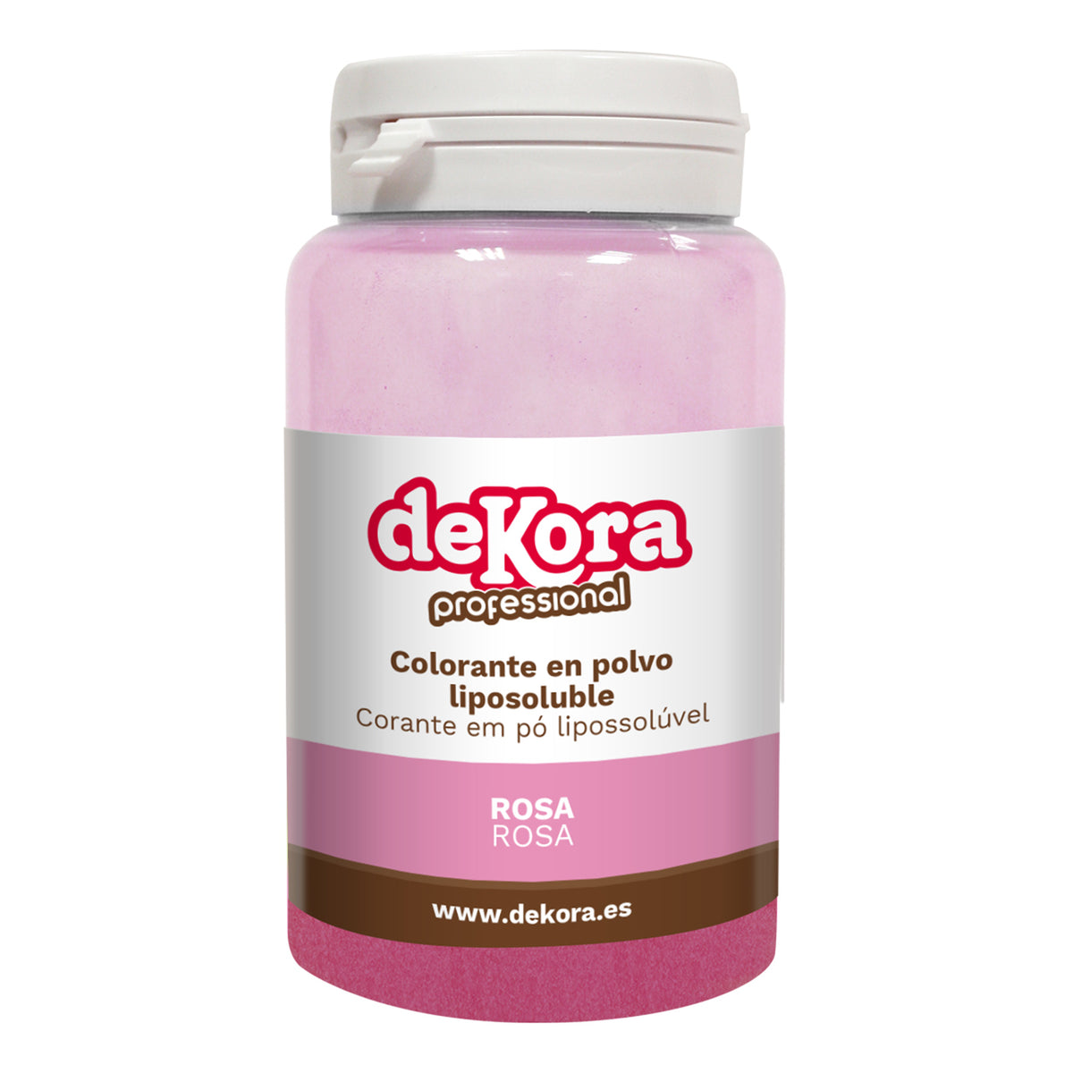 COLORANTE POLVO LIPOSOLUBLE ROSA 25G