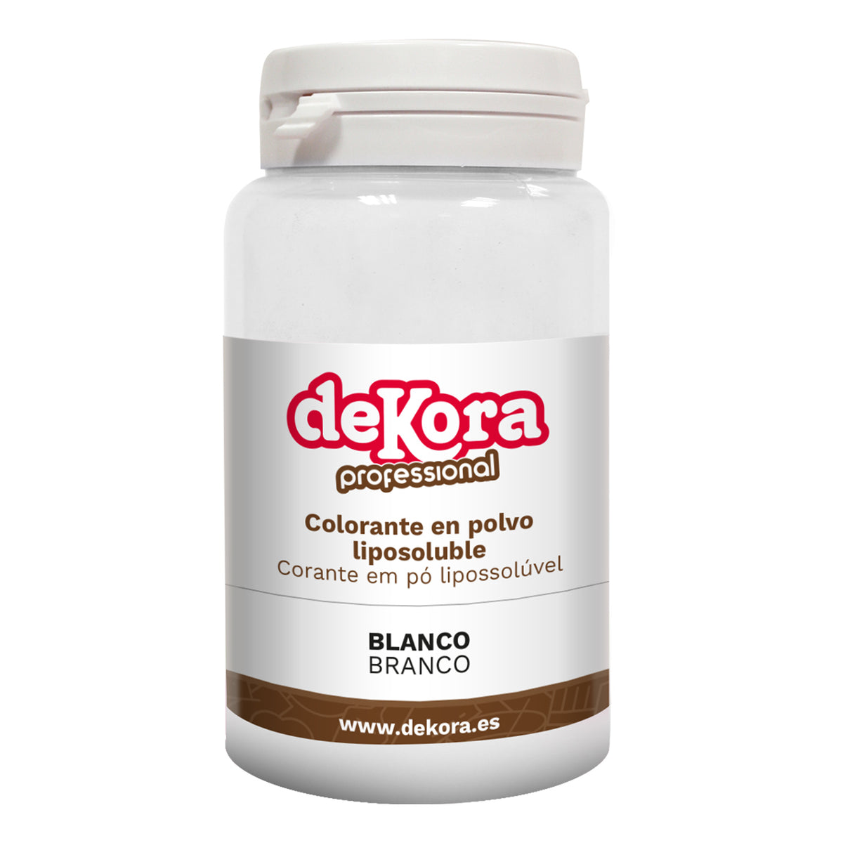 COLORANTE POLVO LIPOSOLUBLE BLANCO 25G