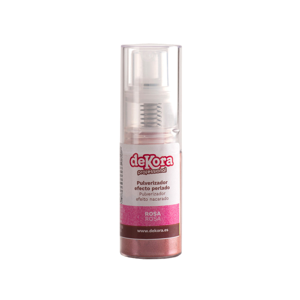 PULVERIZADOR ROSA EFECTO PERLADO 10G