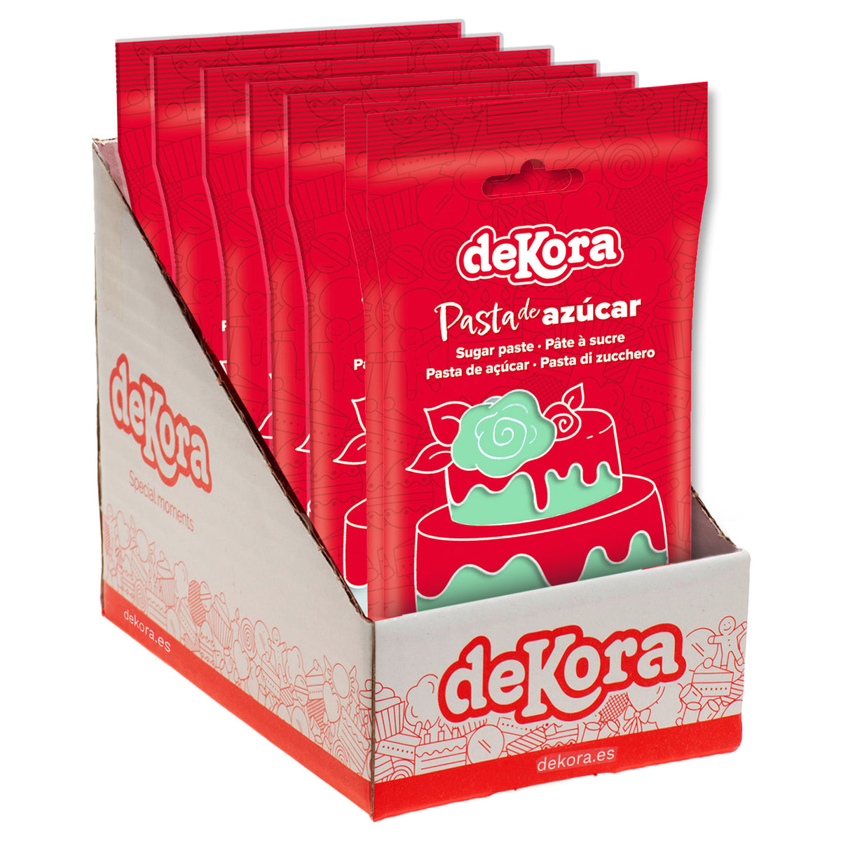 FONDANT VERDE MENTA 250GR