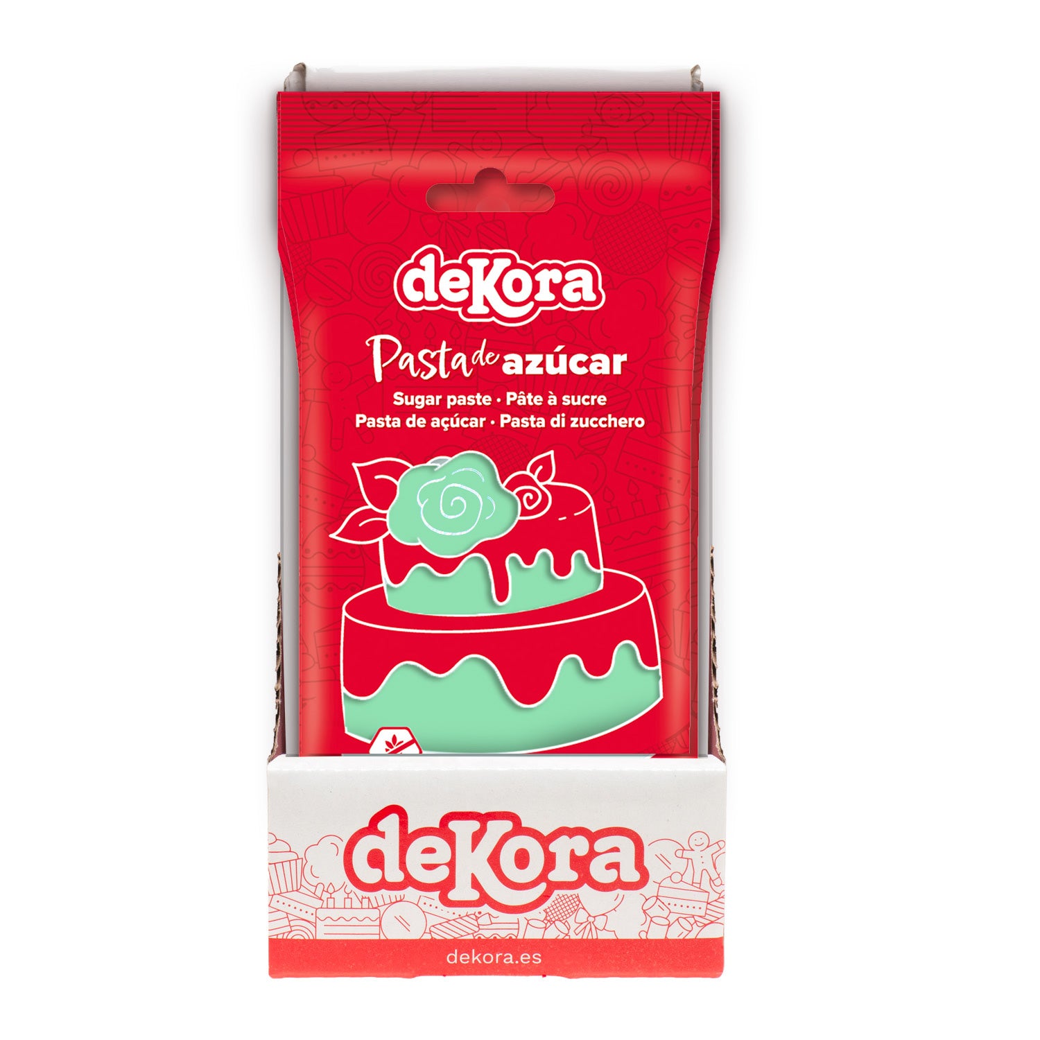 FONDANT VERDE MENTA 250GR