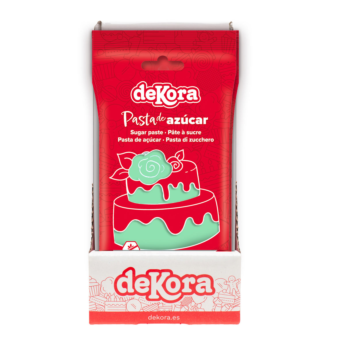 FONDANT VERDE MENTA 250GR