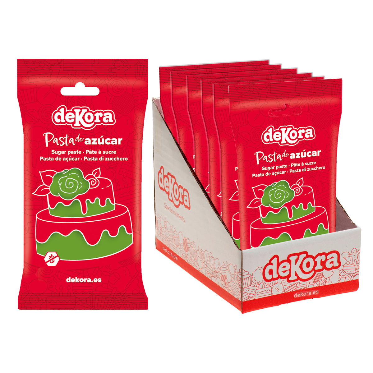 FONDANT VERDE PRIMAVERA 250 GR