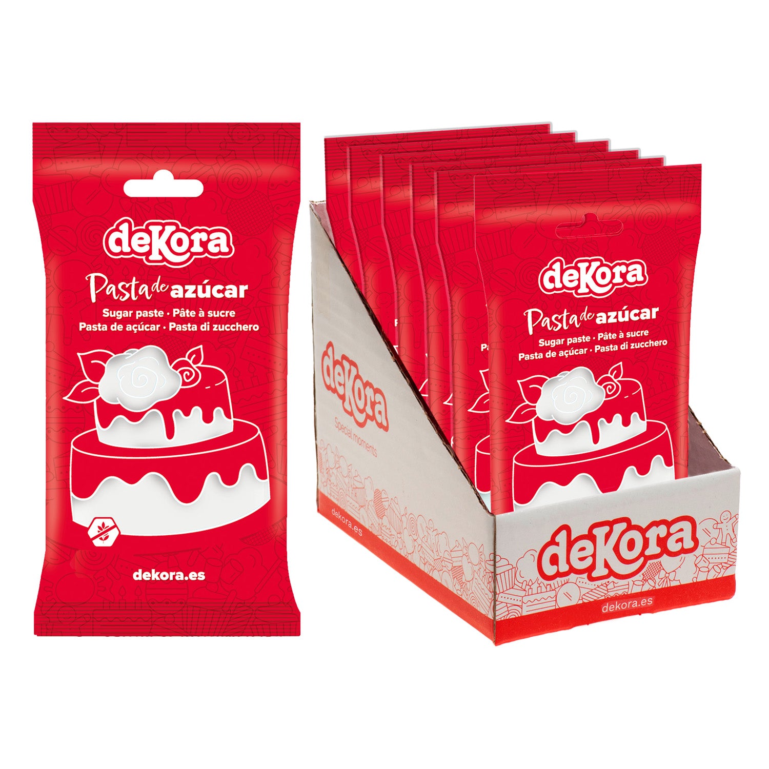FONDANT BLANCO NIEVE 250 GR