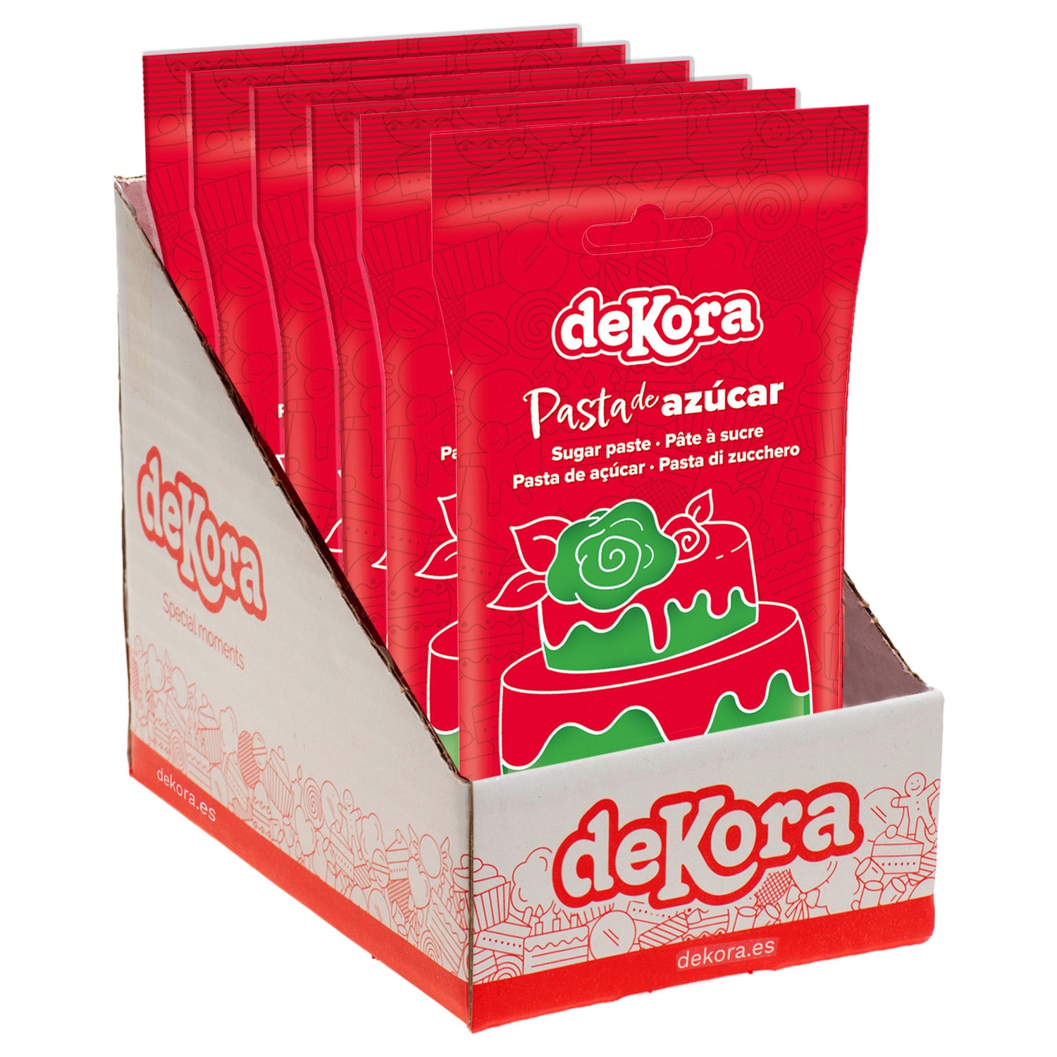 FONDANT VERDE ESMERALDA  250 GR