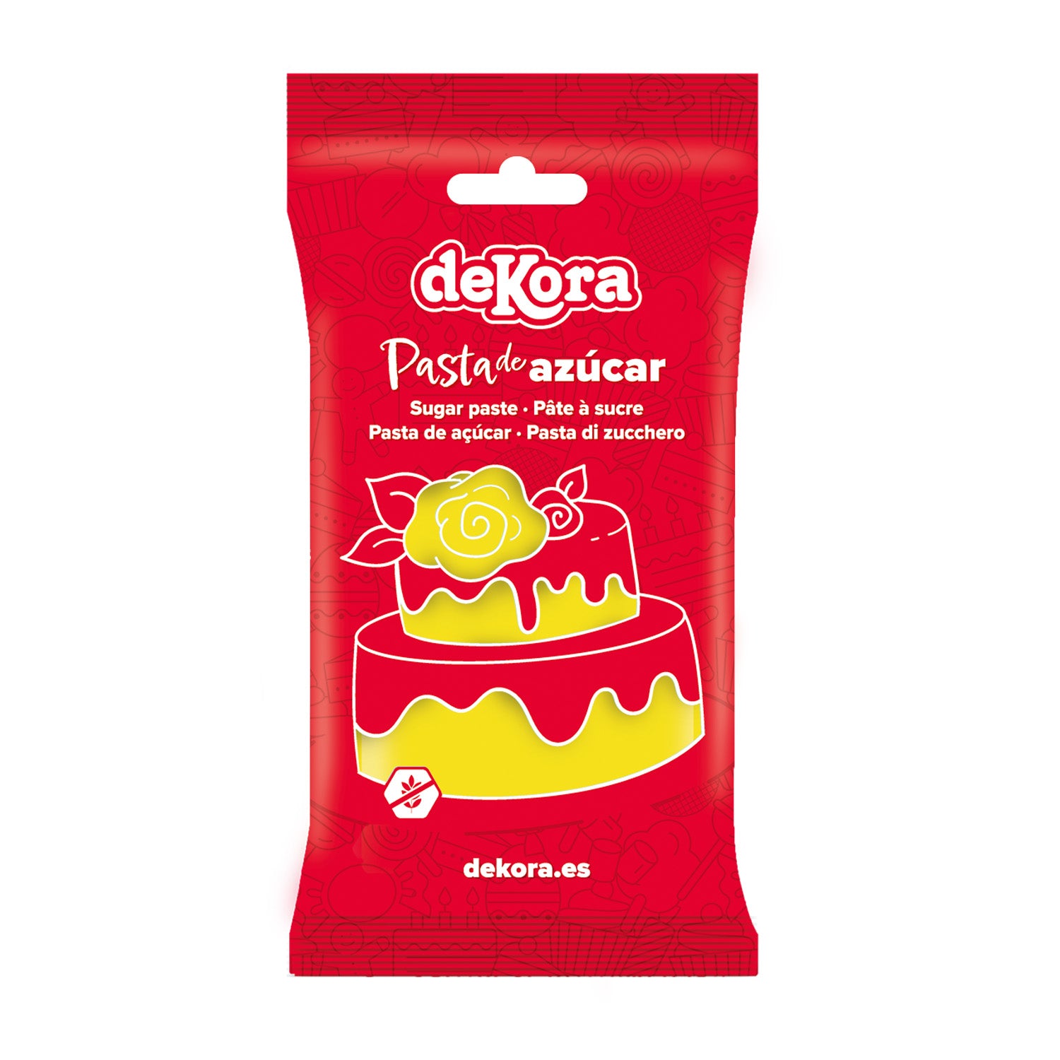FONDANT AMARILLO LEMON BLISS  250 GR