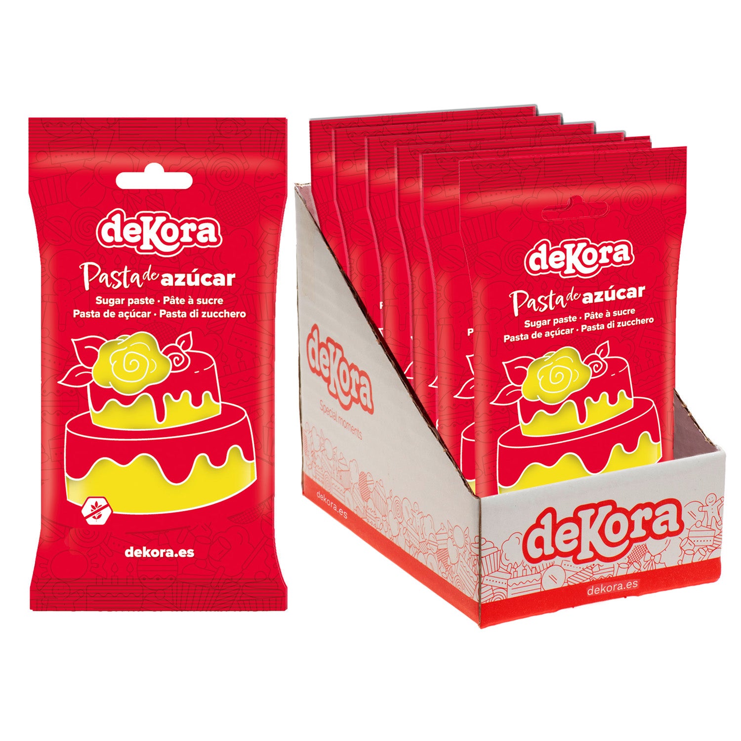 FONDANT AMARILLO LEMON BLISS  250 GR