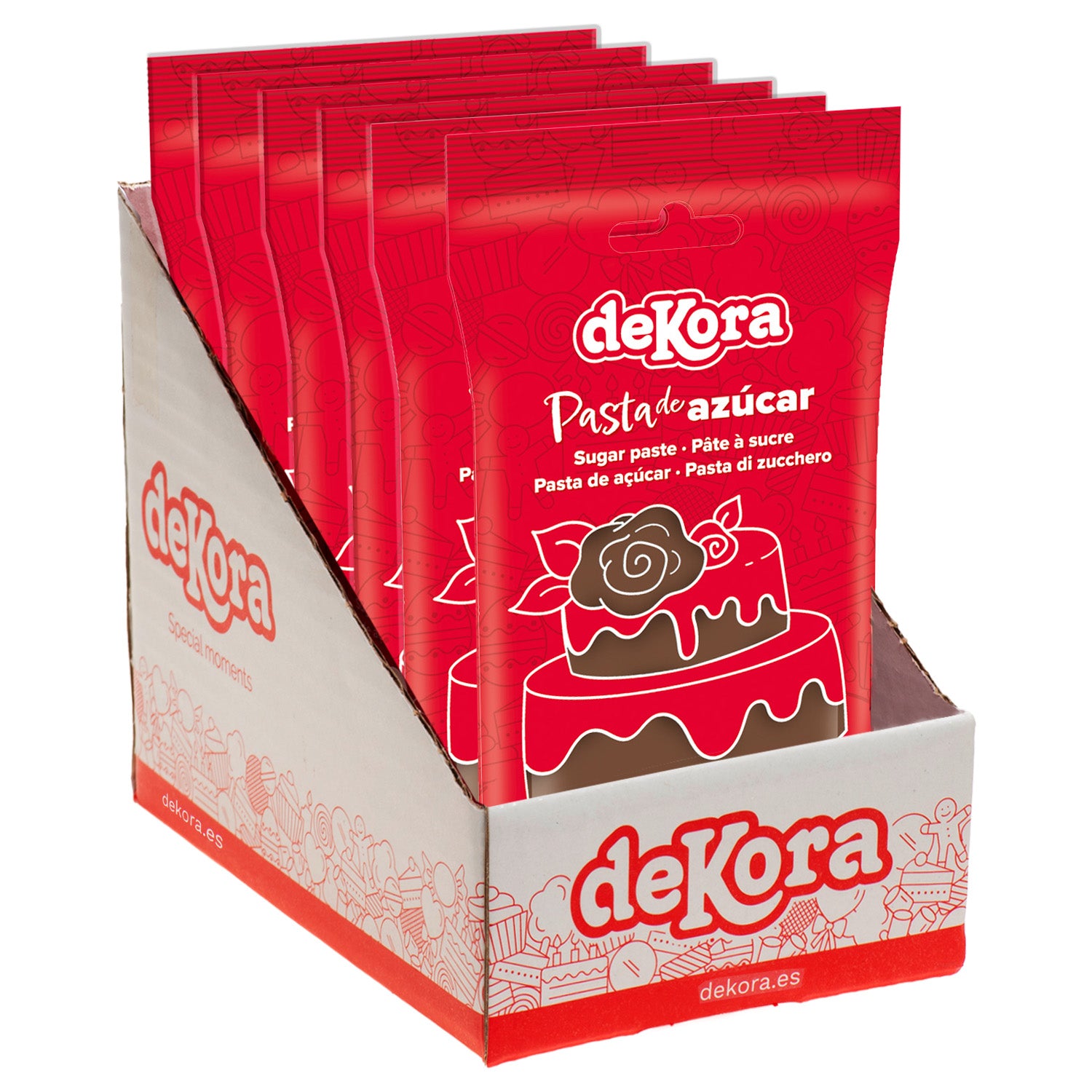FONDANT MARRON MOCA 250 GR