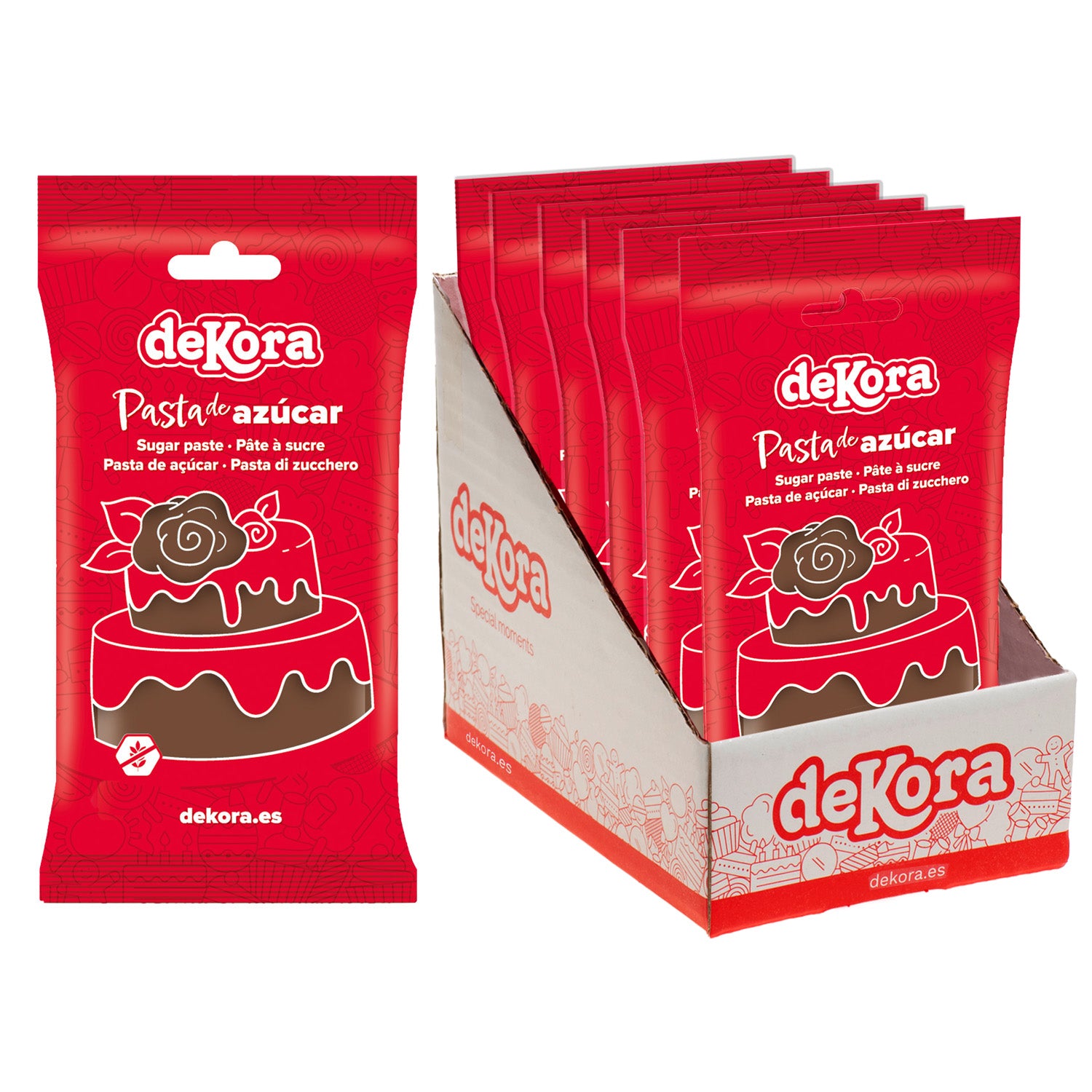 FONDANT MARRON MOCA 250 GR