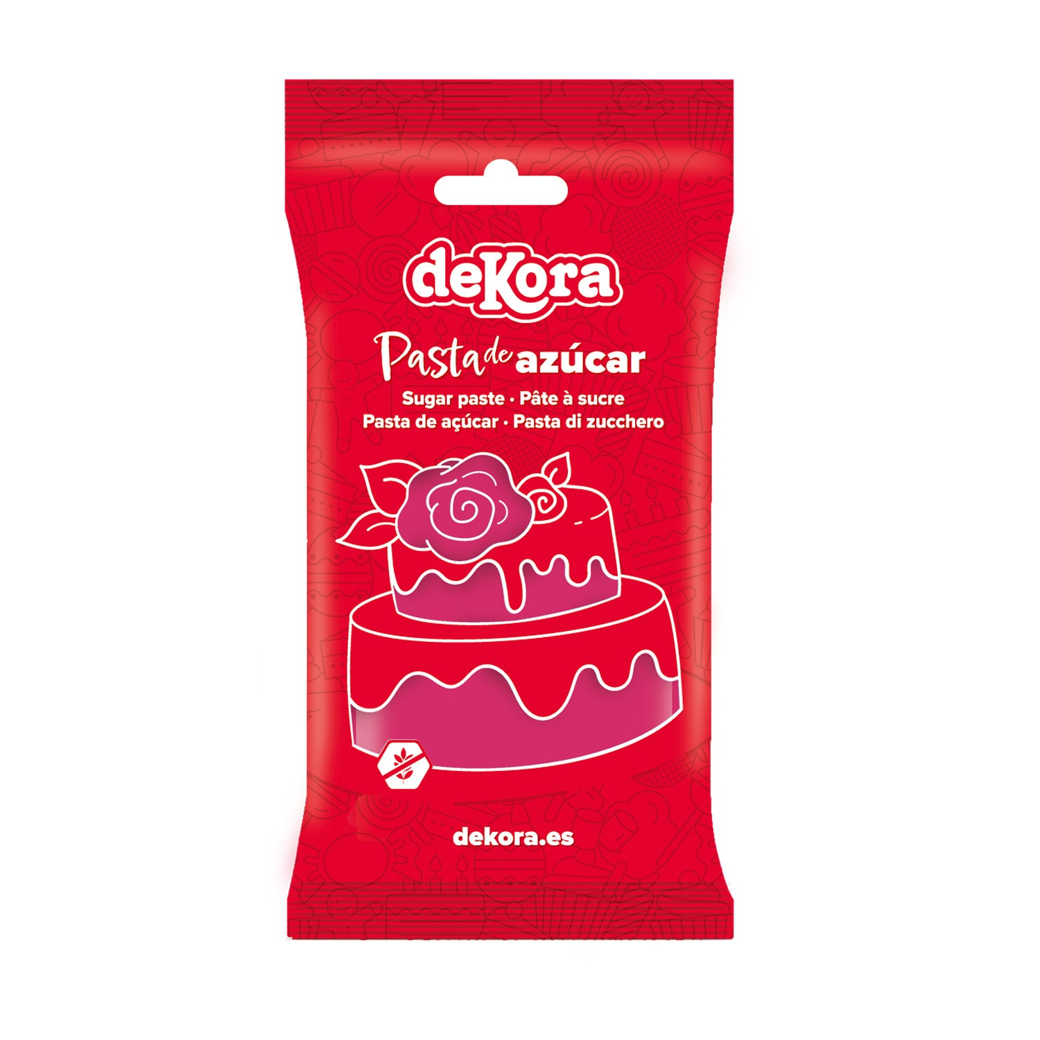 FONDANT ROSA CHICLE 250GR