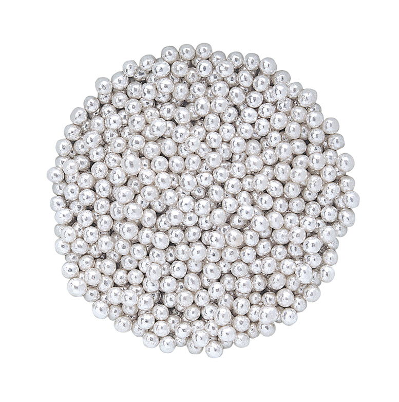 PERLAS AZUCAR PLATA Ø 0.4CM 500GR